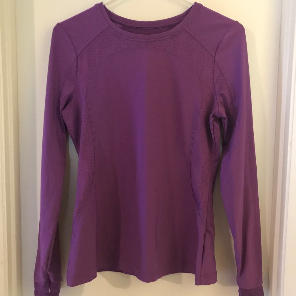 Spalding Long Sleeve Running Shirt
